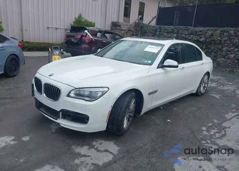 2015 BMW 750Li xDrive from USA, damaged, VIN WBAYF8C55FD655101